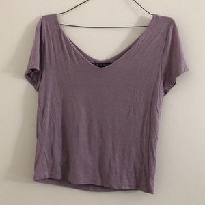 Mauve crop top